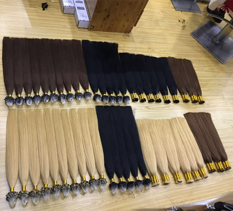 300gr lot micro ring loop human hair extensions indian straight 300strands 1 1b 4 8 27 613 blonde free dhl
