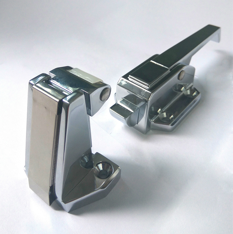 Freezer handle oven door hinge Cold storage knob lock adjusable latch hardware pull part cookware Industrial plant