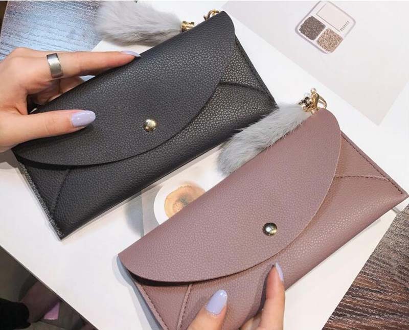 50pcs Lady coin purse long wallet withpom pom keychain colourfull Card holder 4colors, Green
50pcs Lady coin purse long wallet withpom pom keychain colourfull Card holder 4colors, Green