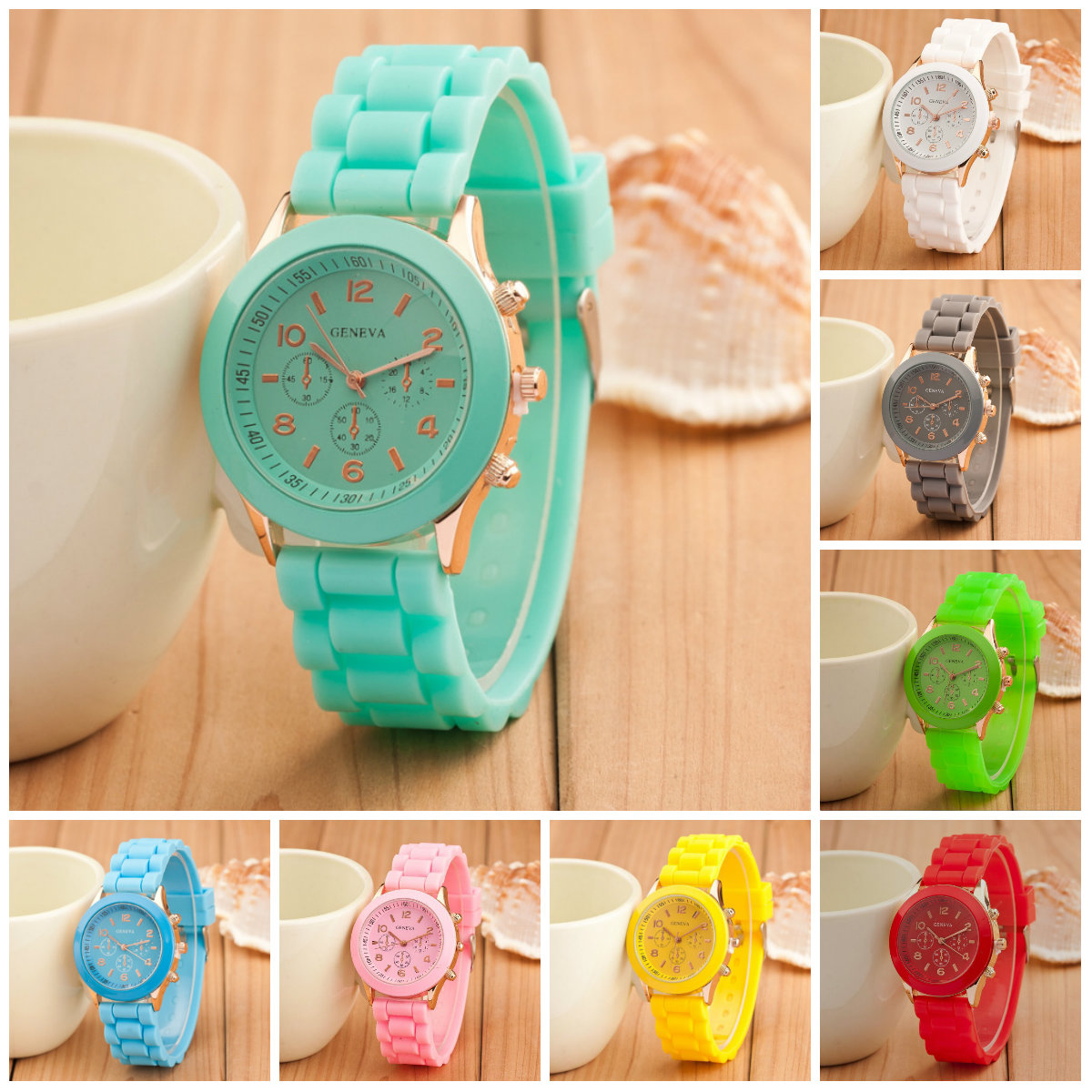 Watch Women Casual Watch Geneva Unisex Quartz watch men women Analog wristwatches Sports Watches Rose Gold Silicone watches, Customize
Watch Women Casual Watch Geneva Unisex Quartz watch men women Analog wristwatches Sports Watches Rose Gold Silicone watches, Customize