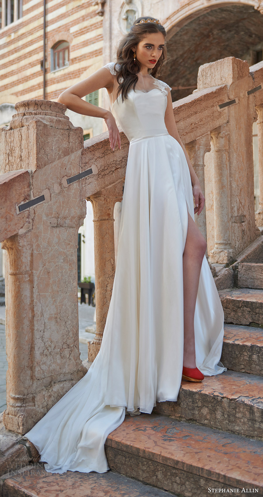 Chiffon Simple Wedding Dresses with jacket 2016 A Line Sweep Train Sweetheart Sash 2017 New Designed Side Split Bridal Gowns Robe De Mariage, White
Chiffon Simple Wedding Dresses with jacket 2016 A Line Sweep Train Sweetheart Sash 2017 New Designed Side Split Bridal Gowns Robe De Mariage, White
