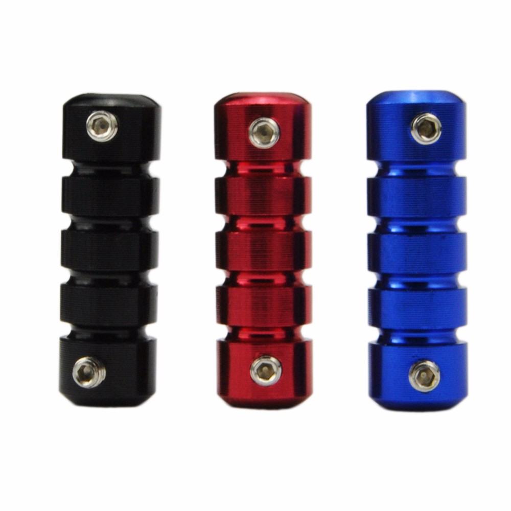 High Quality 1pcs Aluminum Tattoo Machine Grip Stainless Steel Blue Pipe for Guns Tube Tattoo Accesories Handle Supplies
