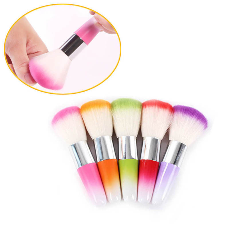 Nail Brushes Nail Art Dust Cleaner Acrylic UV Gel Nail Dust Brush Dust Powder Remover #R49