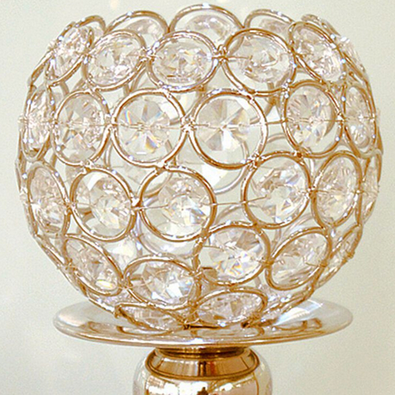 55 cm height 5-arms metal Gold/ Silver candelabras with crystal pendants wedding candle holder Event centerpiece 10 pcs/lot
