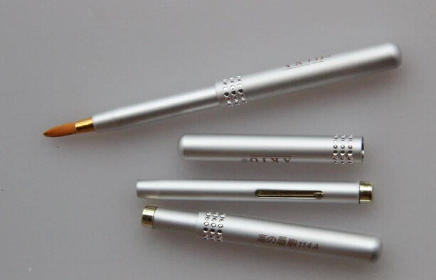 AKIO metal shell Retractable diamond Lip Brush Eyeliner Eye Shadow Brushes pro makeup tools Accessories women gift colorful drop shipping