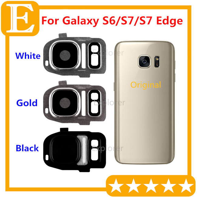OEM Back Camera Lens Cover for Samsung Galaxy S6 G920F VS S7 S7 edge G930 G935 + Adhesive Sticker Glass Replacement Parts 10PCS/Lot
OEM Back Camera Lens Cover for Samsung Galaxy S6 G920F VS S7 S7 edge G930 G935 + Adhesive Sticker Glass Replacement Parts 10PCS/Lot