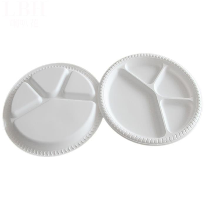 28Cm Diameter 4 Parts Disposable Plate Ecofriendly Degradable Dish BBQ Food Trays Fruit Salad Bowl Tableware Disposable Dishes White Trays
28Cm Diameter 4 Parts Disposable Plate Ecofriendly Degradable Dish BBQ Food Trays Fruit Salad Bowl Tableware Disposable Dishes White Trays