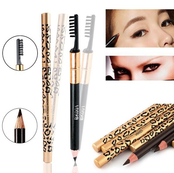 Sexy Leopard Waterproof Eyebrow Eyeliner Pencil 5 Colors Fashion Women Beauty Makeup Eyebrow Enhancer With Brush Make Up Tool
Sexy Leopard Waterproof Eyebrow Eyeliner Pencil 5 Colors Fashion Women Beauty Makeup Eyebrow Enhancer With Brush Make Up Tool