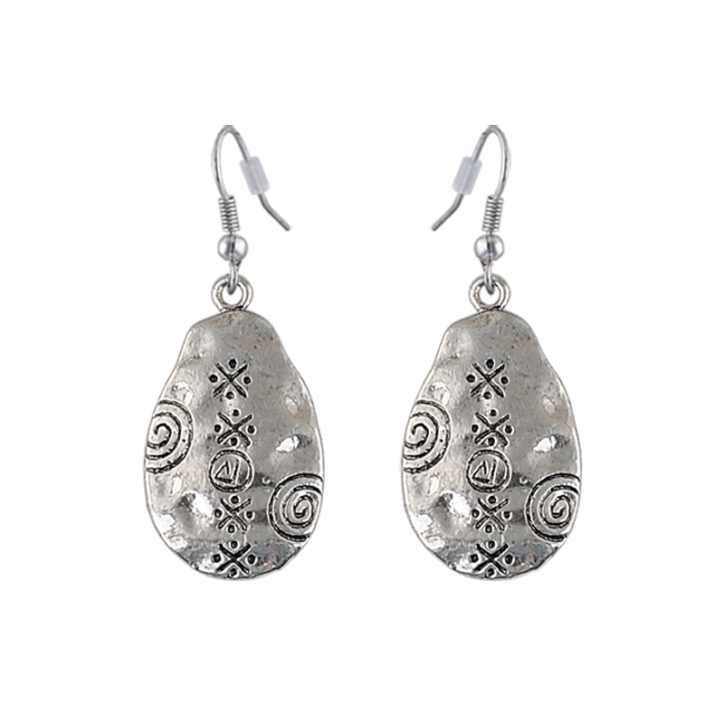 New Lady Geometry Retro Earrings 100% Zinc Alloy Material Ancient Silver 1pair / lot Heavy Drop Shipping
New Lady Geometry Retro Earrings 100% Zinc Alloy Material Ancient Silver 1pair / lot Heavy Drop Shipping
