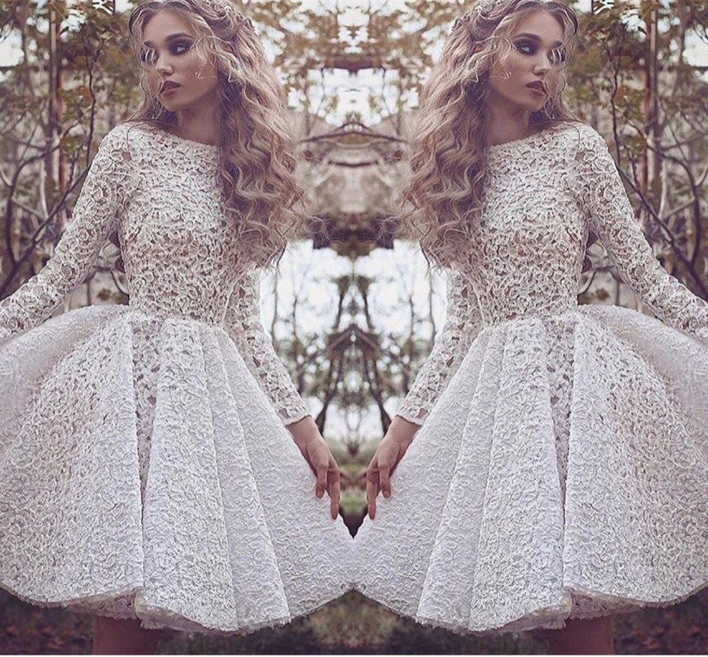 Long Sleeves Homecoming Dresses All White Lace Applique Prom Dresses Short Back Zipper Tiered Ruffle Custom Made Formal Occasion Party Dress, Yellow
Long Sleeves Homecoming Dresses All White Lace Applique Prom Dresses Short Back Zipper Tiered Ruffle Custom Made Formal Occasion Party Dress, Yellow