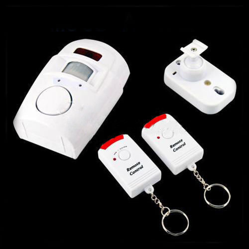 Wireless PIR Motion Sensor Alarm burglar alarm motion alarm 2 Remote Controls Home Security Shed Garage