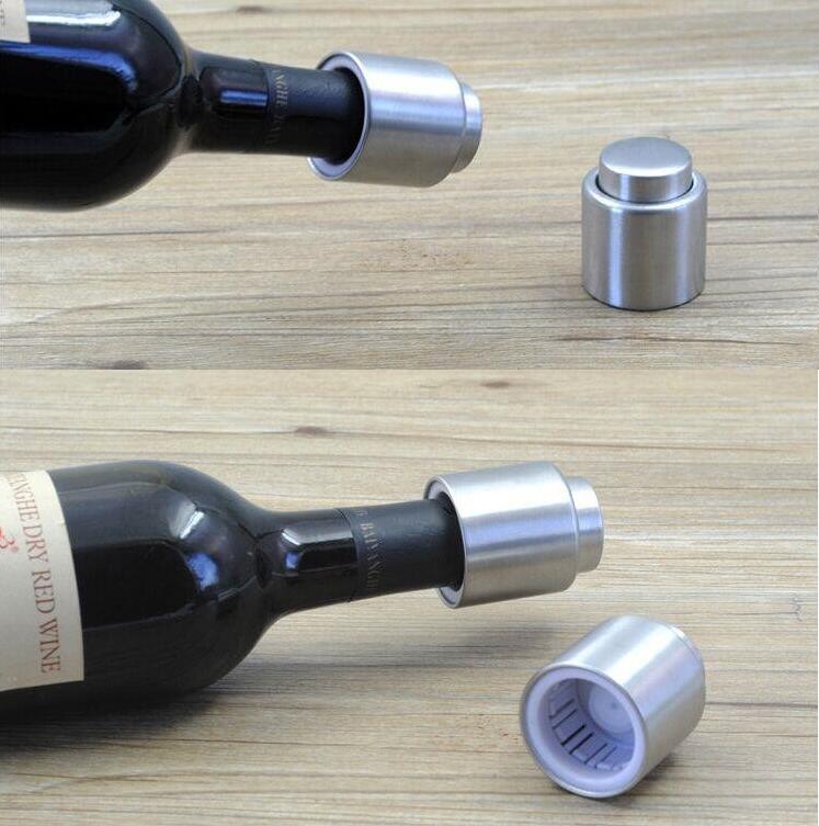 Red Wine Bottle Stopper Stainless Steel Vacuum Sealed Bottle Spout Liquor Flow Pour Cap Champagne Stopper Beverage Closures factory price, Silver
Red Wine Bottle Stopper Stainless Steel Vacuum Sealed Bottle Spout Liquor Flow Pour Cap Champagne Stopper Beverage Closures factory price, Silver