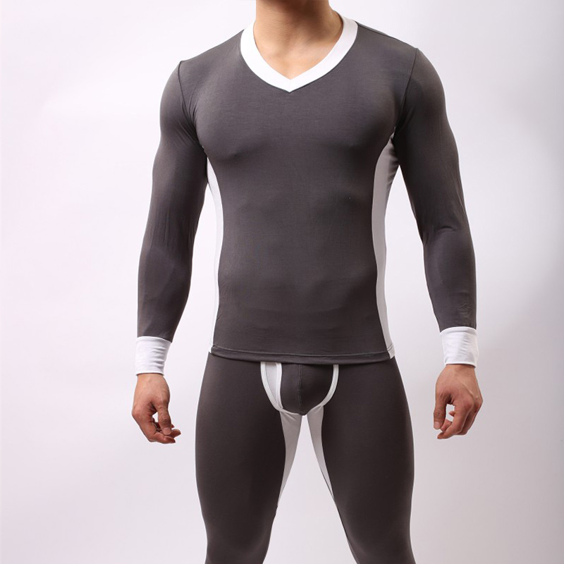 Men Long Johns Soft Modal Men Thermal Underwear Sets Winter Warm Long Johns Men Thermal Underwear Underpants qyt01, Gray
Men Long Johns Soft Modal Men Thermal Underwear Sets Winter Warm Long Johns Men Thermal Underwear Underpants qyt01, Gray