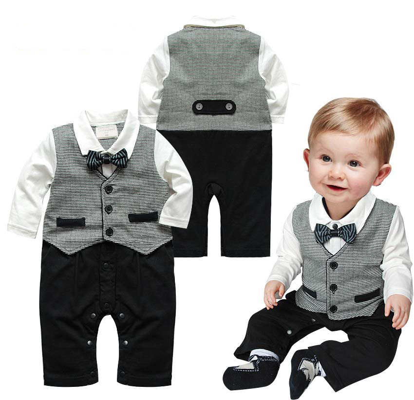 Boy outfit kid clothing jumpsuit romper boys suit bowtie newborn infant toddler boutique kids children clothes long sleeve one-piece outfits, White
Boy outfit kid clothing jumpsuit romper boys suit bowtie newborn infant toddler boutique kids children clothes long sleeve one-piece outfits, White