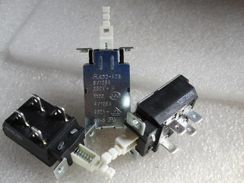 KDC-A06 8 128A 250V TV power switch DIY amplifier Key Switches