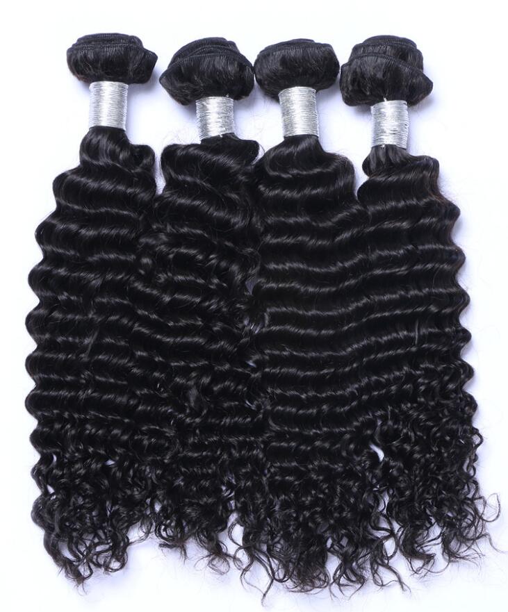 Mink Brazillian Straight Body Loose Deep Wave Kinky Curly Unprocessed Brazilian Peruvian Indian Human Hair Weave Bundles