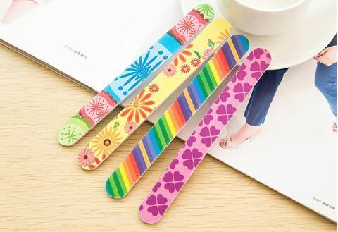 2-Side Nail Art Acrylic Polish Grind Sand File Block Buffer Make Up Manicure Tool