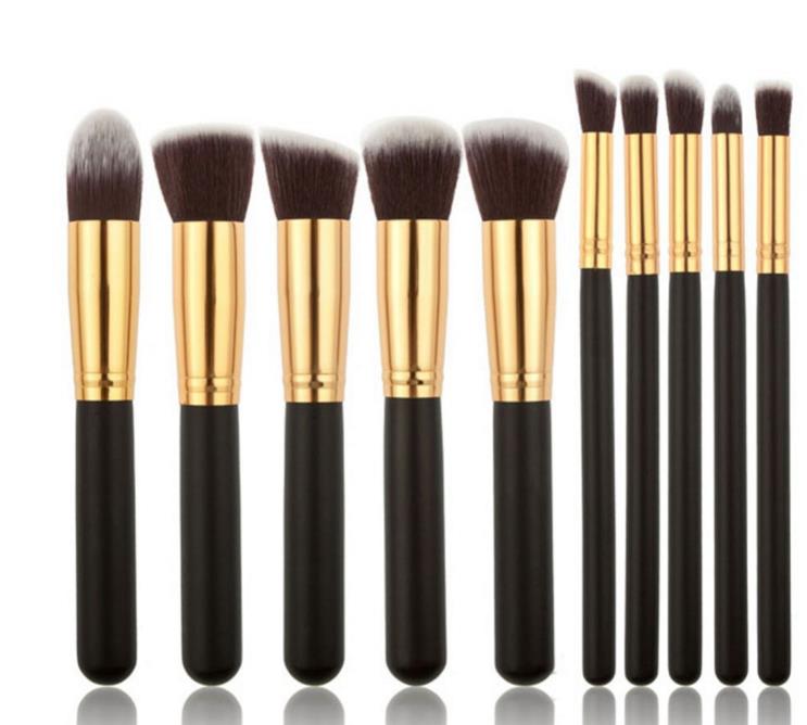 10Pcs/set Professional Makeup Brushes Set Cosmetic Makeup Tool Powder Foundation Eyeshadow Blush blend Brush kit tools drop shipping