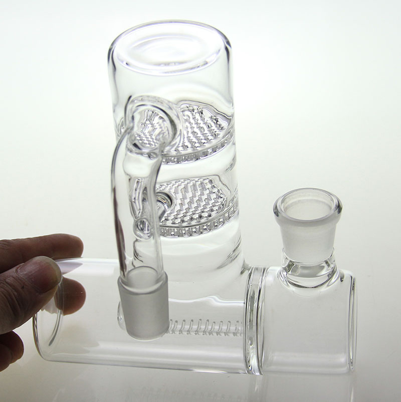 New mix size glass ash catcher Lacunaris Inline two honeycombs Ashcatcher in 14mm or 18mm for Glass bongs Pipes Reclaim Ash Catcher
New mix size glass ash catcher Lacunaris Inline two honeycombs Ashcatcher in 14mm or 18mm for Glass bongs Pipes Reclaim Ash Catcher