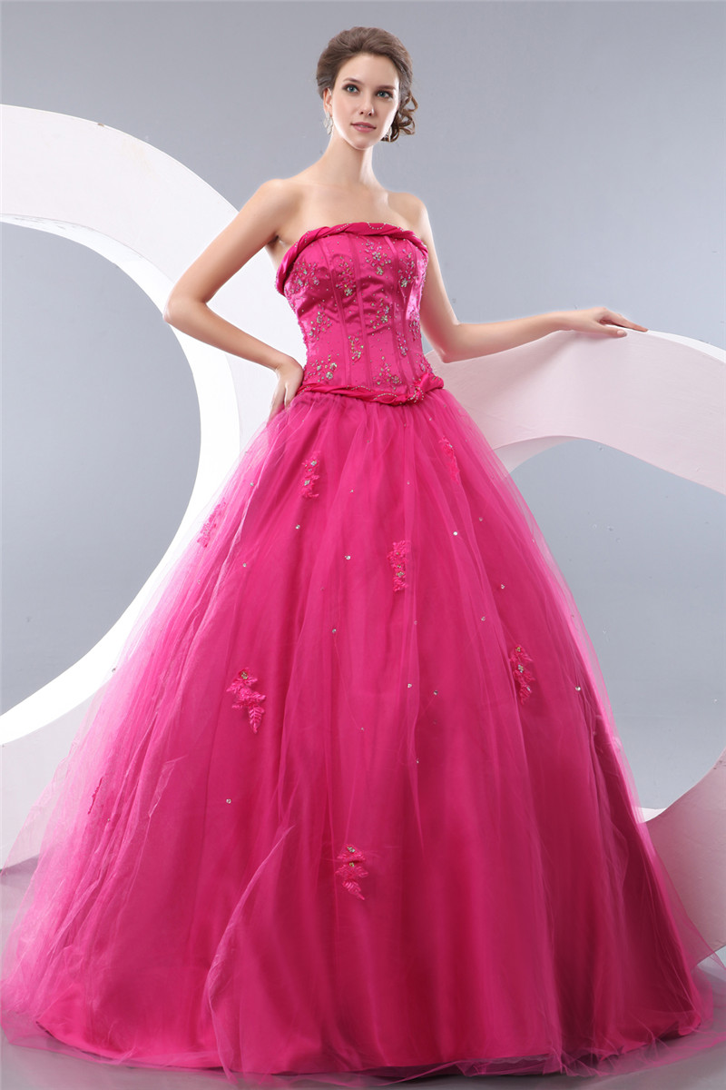 2017 Fashion Appliques Beading Ball Gown Quinceanera Dress with Sequin Tulle Lace Up Plus Size Sweet 16 Dress Vestido Debutante Gowns BQ59