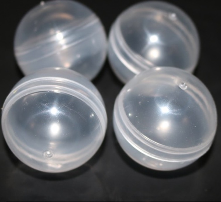 200PCS/LOT D:32mm Empty Toy Capsule Egg shell Plastic Ball For Vending Machine