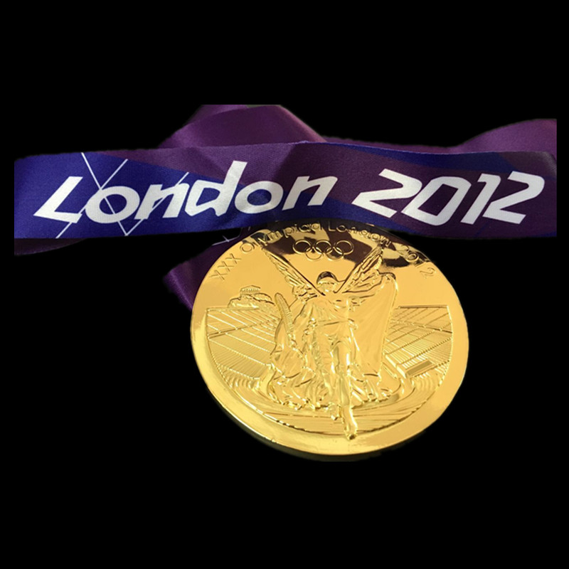 The 2012 London Olympic Games Championship Gold Medal badge with belt real gold plated copy coins
The 2012 London Olympic Games Championship Gold Medal badge with belt real gold plated copy coins