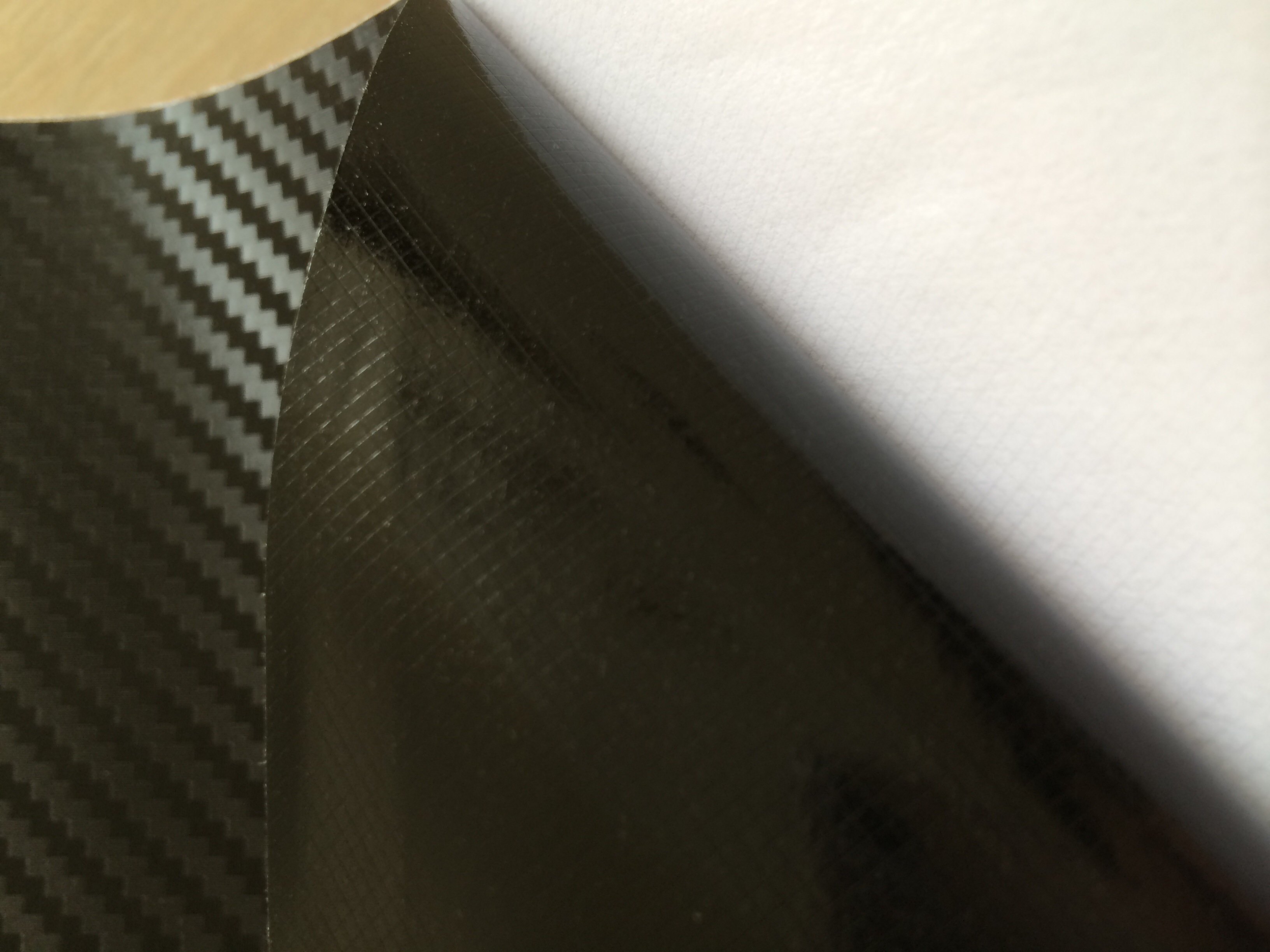 3D Big Texture Carbon Fibre vinyl Film Air Bubble Free Car styling Free shipping Carbon laptop covering skin 1.52x30m/Roll