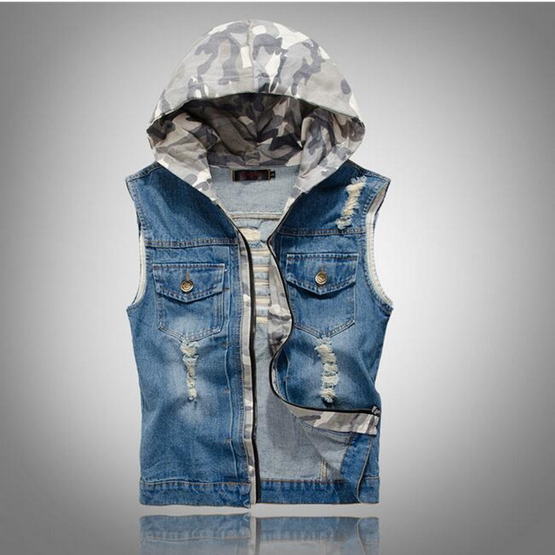 VXO Mens Denim Jackets Men Jean Vest Hoodies Men's Jeans Waistcoat Denim Jeans Ves Motorcycle For Men Vest, Black;white
VXO Mens Denim Jackets Men Jean Vest Hoodies Men's Jeans Waistcoat Denim Jeans Ves Motorcycle For Men Vest, Black;white