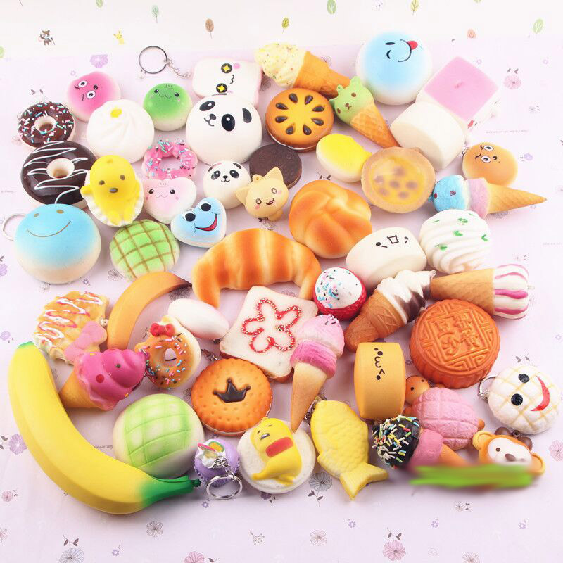30pcs/pack Squishies Slow Rising Squishy random sweetmeats ice cream cake bread Strawberry Bread Charm Phone Straps Soft Fruit Kids Toys 555
30pcs/pack Squishies Slow Rising Squishy random sweetmeats ice cream cake bread Strawberry Bread Charm Phone Straps Soft Fruit Kids Toys 555