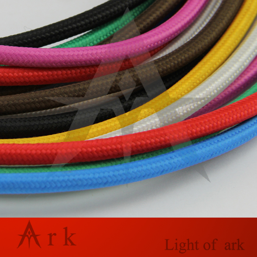 Wholesale-2*0.75 10M/Lot Edison Textile Cable Fabric Wire Chandelier Pendant Lamp Wires Braided Cloth Electrical Cable Vintage Lamp Cord
Wholesale-2*0.75 10M/Lot Edison Textile Cable Fabric Wire Chandelier Pendant Lamp Wires Braided Cloth Electrical Cable Vintage Lamp Cord