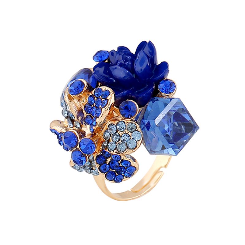 Purple flower ring for women hot sale crystal fashion party ring colorful jewelry trendy resin adjustable women's ring
Purple flower ring for women hot sale crystal fashion party ring colorful jewelry trendy resin adjustable women's ring