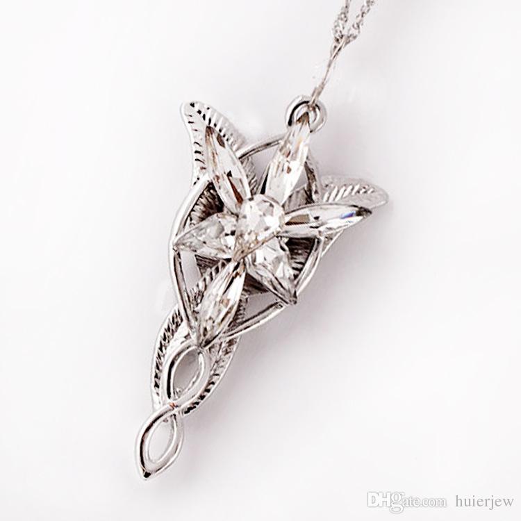 Pendant Necklace Silver Plated The Lord of The Film Arwen Evenstar Arwen 5*3CM Pendant Necklace for Women
Pendant Necklace Silver Plated The Lord of The Film Arwen Evenstar Arwen 5*3CM Pendant Necklace for Women