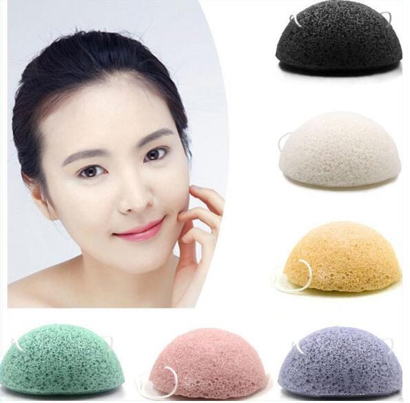 Konjac Sponge Puff Herbal Facial Sponges Pure Natural Konjac Vegetable Fiber Making Cleansing Tools For Face And Body Free Shipping