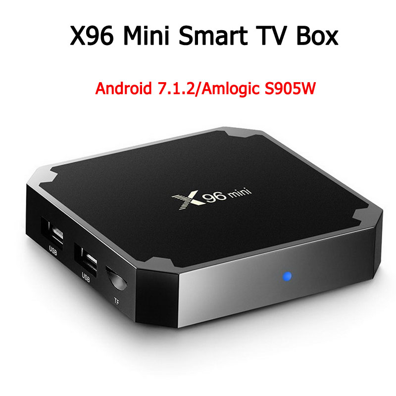 X96 mini Android 9.0 Amlogic S905W Quad Core TV BOX 2GB 16GB 1GB 8GB Suppot H.265 UHD 4K 2.4GHz WiFi Set-top box
X96 mini Android 9.0 Amlogic S905W Quad Core TV BOX 2GB 16GB 1GB 8GB Suppot H.265 UHD 4K 2.4GHz WiFi Set-top box
