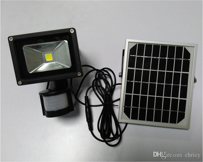Solar LED Flood Light Street lamp Cool White Motion Sensor Security Outdoor Solar Spotlight Fixture 10W/20W/30W/50W