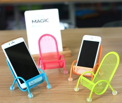 Mobile phone holder desktop lazy stands chair metal cell phone mounts bracket for iphone 5 5S 6 6S huawei samsung HTC creative gift, Black
Mobile phone holder desktop lazy stands chair metal cell phone mounts bracket for iphone 5 5S 6 6S huawei samsung HTC creative gift, Black