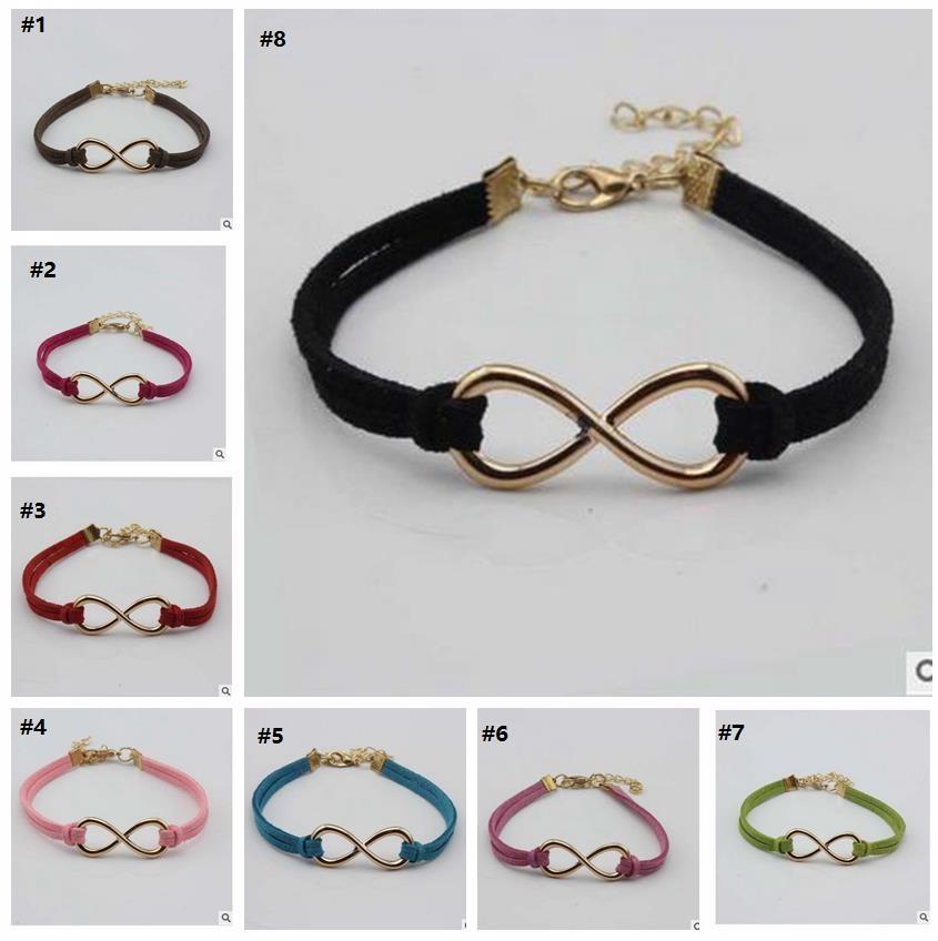 chram bracelet 16 colors infinity bracelet Fashion Hot Eight cross leather bangle bracelets jewelry for women top quality factory price
chram bracelet 16 colors infinity bracelet Fashion Hot Eight cross leather bangle bracelets jewelry for women top quality factory price