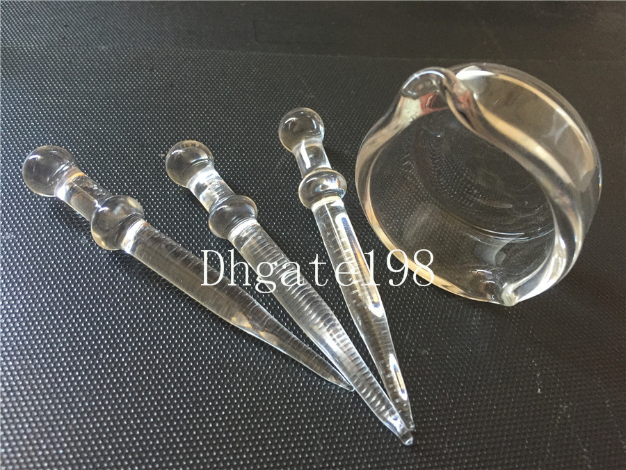 Colorful Glass Wax Dish Wig wag Concentrate Oil Containers with Dabber Tool Glass Oil Bowl set For Bongs oil rig 
Colorful Glass Wax Dish Wig wag Concentrate Oil Containers with Dabber Tool Glass Oil Bowl set For Bongs oil rig