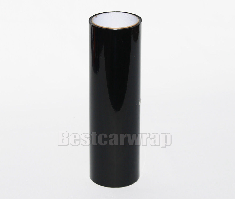 4 rolls Dark black smoke Car Headlights Tinting Headlamp Tint film Light black smoke tint Vinyl lamp covering foil size 0.3x10m/Roll