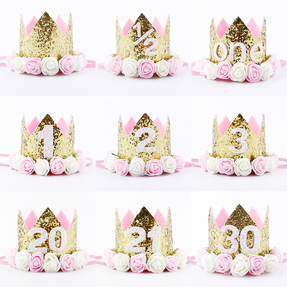Hot New Birthday Sparkly Party Crown Artificial Pink and Creamy Rose Flowers Tiara Headband Birthday Party Crown Headband HJ151
Hot New Birthday Sparkly Party Crown Artificial Pink and Creamy Rose Flowers Tiara Headband Birthday Party Crown Headband HJ151