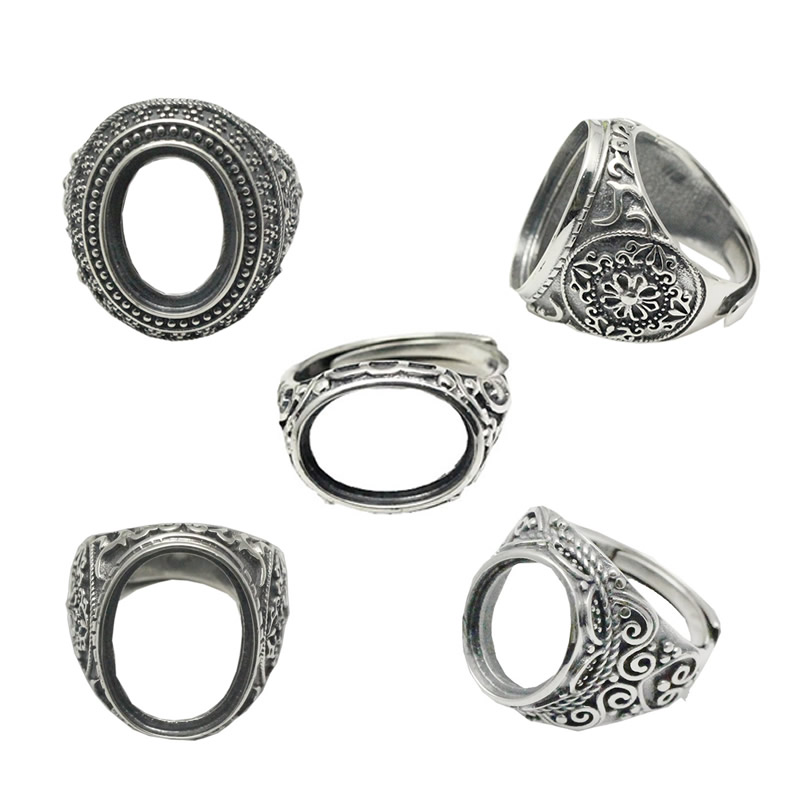 Beadsnice Thailand Silver Rings Setting With Oval Cabochon Base for Man Handmade Jewelry Setting Ring Blank Nice Gift Item ID 34074
Beadsnice Thailand Silver Rings Setting With Oval Cabochon Base for Man Handmade Jewelry Setting Ring Blank Nice Gift Item ID 34074