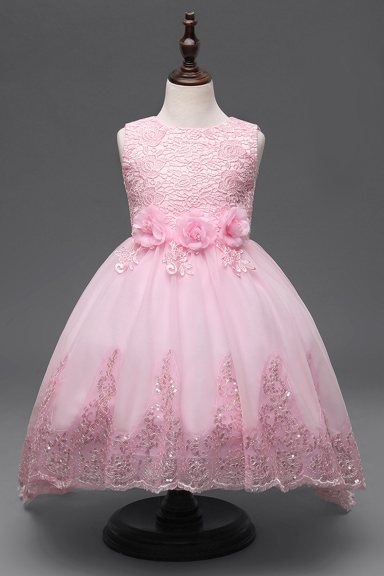 7 Colors Baby Girls Dress Sleeveless Tutu Lace Bow Princess Dresses Kids Dancing Wedding Floor-Length Dress Girl Party Dress 4-12T, Pink
7 Colors Baby Girls Dress Sleeveless Tutu Lace Bow Princess Dresses Kids Dancing Wedding Floor-Length Dress Girl Party Dress 4-12T, Pink