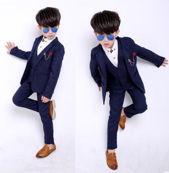 Children's Suit Sets Fashion Kids Wedding Full dress Boys 3pcs Suits European Style Fashion Shirt+Vest +pants Suits Kids Party Formal Suit, As pics
Children's Suit Sets Fashion Kids Wedding Full dress Boys 3pcs Suits European Style Fashion Shirt+Vest +pants Suits Kids Party Formal Suit, As pics