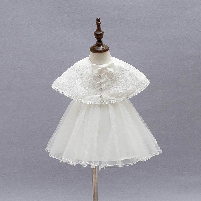 Fashion Baby Girls Lace Tutu Dresses 2016 Summer Children Sleeveless for Kids Clothing With New Party Lace Shawl Lace Princess Dress