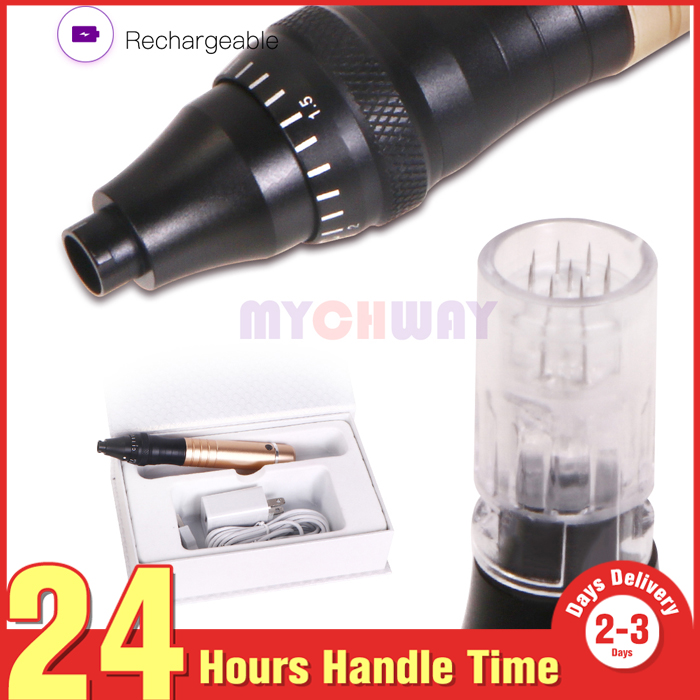 9 Working Levels Rechargable Electric Derma Pen Stamp Auto Micro Needle Roller Pen Acne Scar Treatment
9 Working Levels Rechargable Electric Derma Pen Stamp Auto Micro Needle Roller Pen Acne Scar Treatment