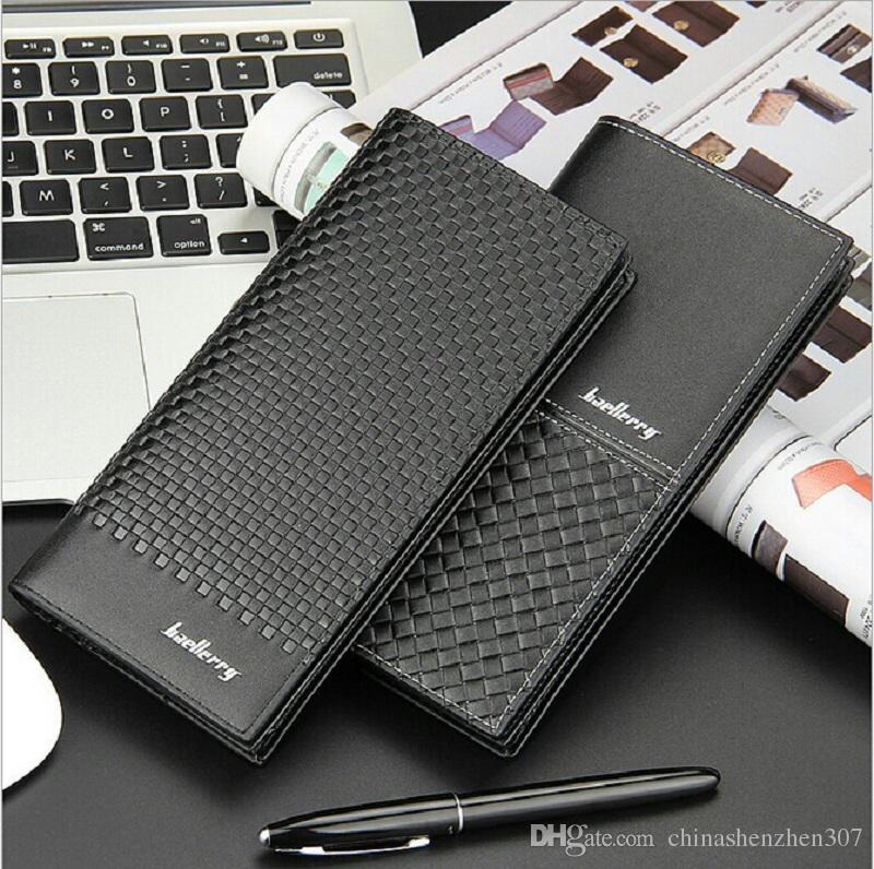 Baellerry Purse Fashion Men's Wallet Male Black Clutch PU Leather Wallets Business Style Long Design Weaving Pattern Purse Man
Baellerry Purse Fashion Men's Wallet Male Black Clutch PU Leather Wallets Business Style Long Design Weaving Pattern Purse Man