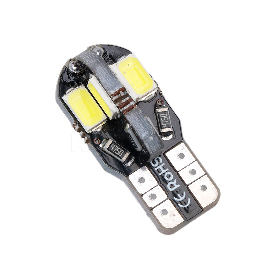 10PCS High Quality T10 8SMD 5630 LED Car Light Canbus NO OBC ERROR Auto Wedge Lamp 2825 W5W 8 SMD 5730 Led Parking Bulb 12V 10X
10PCS High Quality T10 8SMD 5630 LED Car Light Canbus NO OBC ERROR Auto Wedge Lamp 2825 W5W 8 SMD 5730 Led Parking Bulb 12V 10X