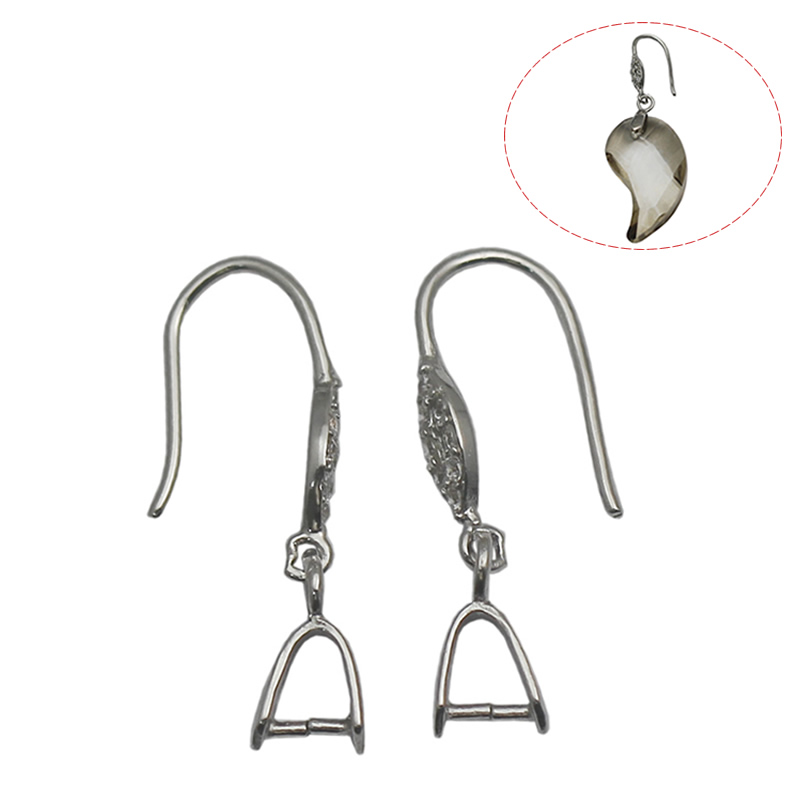 Beadsnice 925 Sterling Silver Pinch Bail Earring Wire Platinum Plated French Hook Findings Earring Components ID 34554
Beadsnice 925 Sterling Silver Pinch Bail Earring Wire Platinum Plated French Hook Findings Earring Components ID 34554