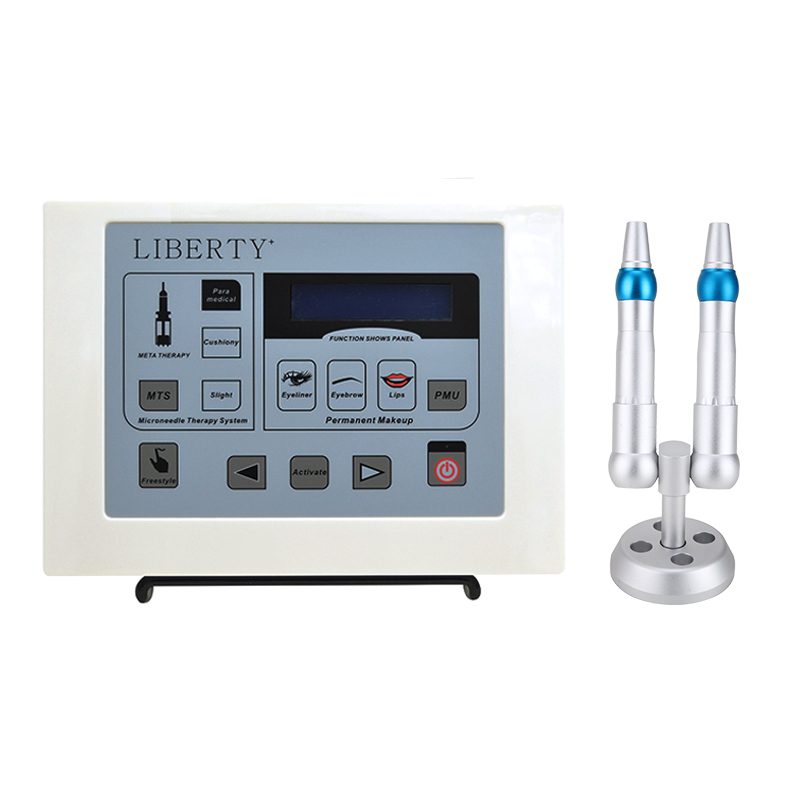 Liberty dermographe maquillage Permanent Makeup Digital Tattoo Machine with foot switch Cosmetic tattoo kit pen