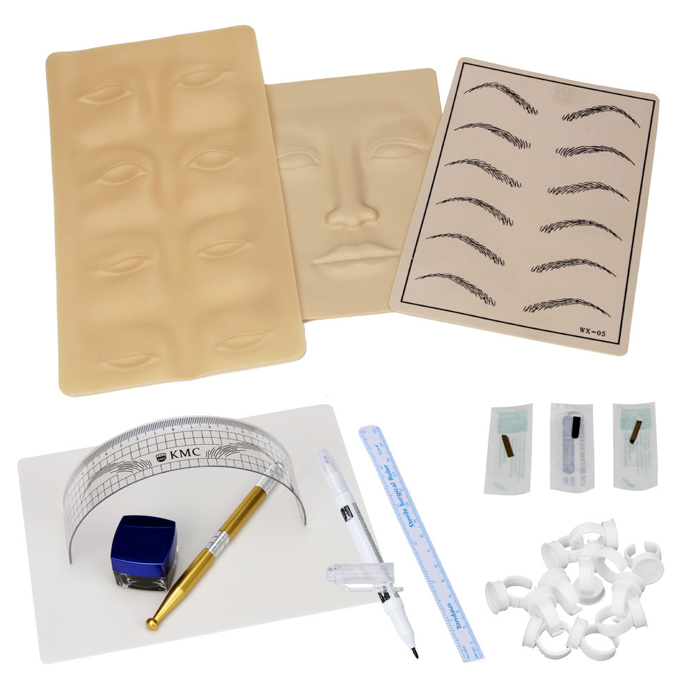 New arrival -Permanent Makeup Microblading Eyebrow Tattoo kit Pen Needle Paste Skin Ruler G61014 free shipping
New arrival -Permanent Makeup Microblading Eyebrow Tattoo kit Pen Needle Paste Skin Ruler G61014 free shipping
